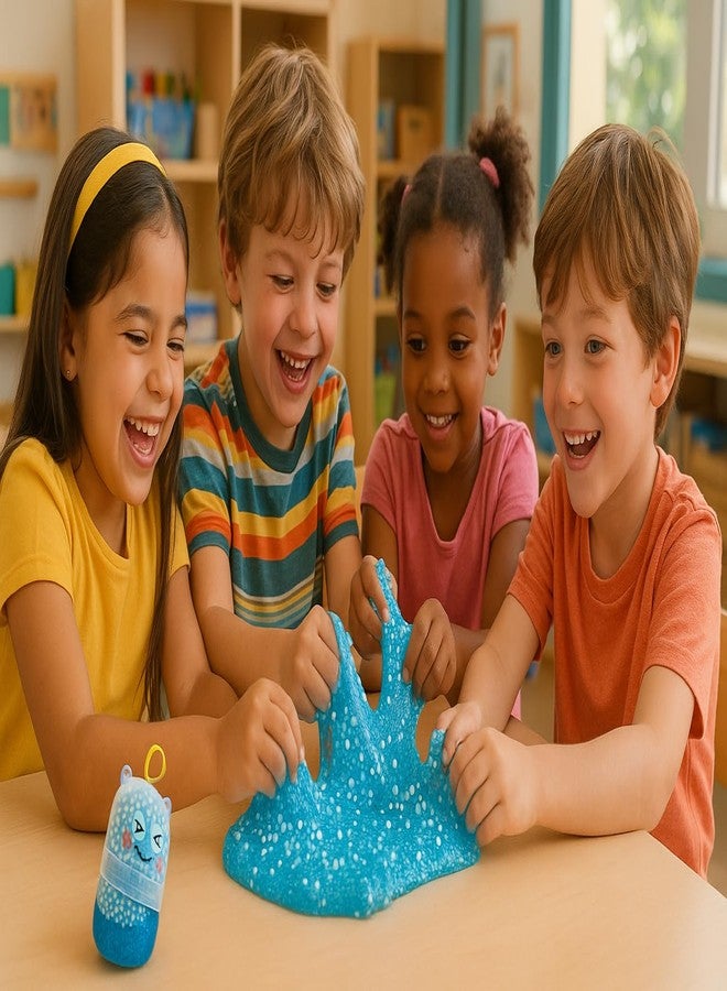 KALRA MAGIC مجموعة KALRA MAGIC® Slime، ألوان غير سامة، سلايم كريستالي شفاف، معجون هلامي ناعم، لعبة لتخفيف التوتر، لعبة هلامية للأطفال والكبار، سيتم إرسال لون عشوائي (العبوة 1-Slime-04) - Image 2
